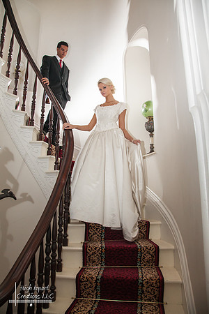 Janesville Wedding Photography | The Stairs