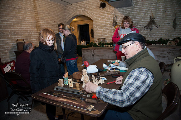 Rock County Historical Society 2012 Holiday Celebration at the Lincoln Tallman House in Janesville.