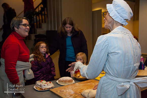 Rock County Historical Society 2012 Holiday Celebration at the Lincoln Tallman House in Janesville.