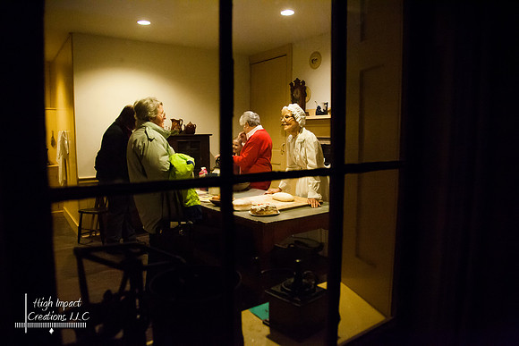 Rock County Historical Society 2012 Holiday Celebration at the Lincoln Tallman House in Janesville.