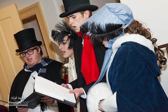Rock County Historical Society 2012 Holiday Celebration at the Lincoln Tallman House in Janesville.