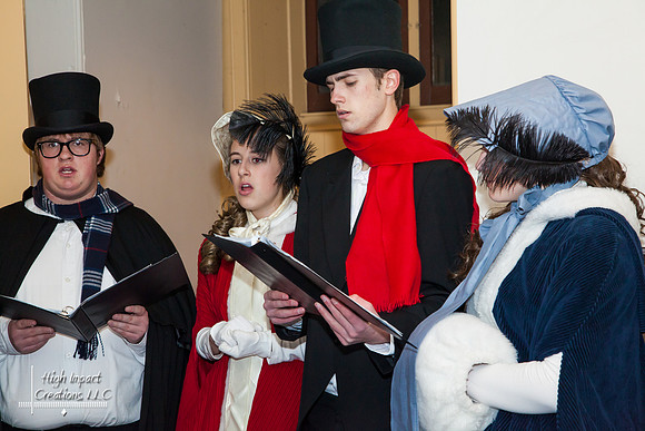 Rock County Historical Society 2012 Holiday Celebration at the Lincoln Tallman House in Janesville.