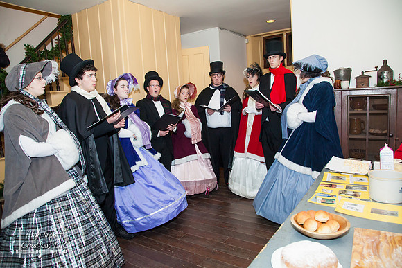 Rock County Historical Society 2012 Holiday Celebration at the Lincoln Tallman House in Janesville.