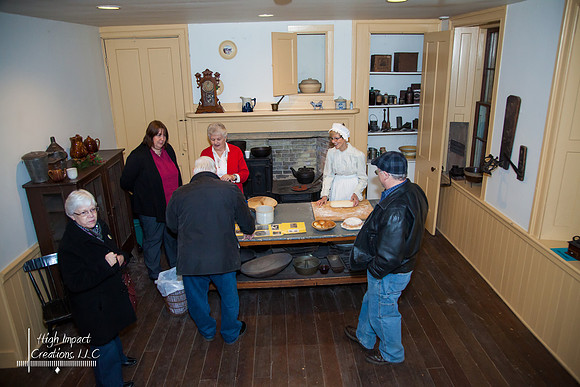 Rock County Historical Society 2012 Holiday Celebration at the Lincoln Tallman House in Janesville.