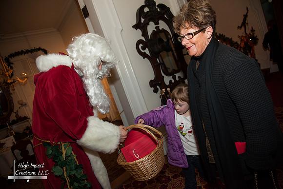 Rock County Historical Society 2012 Holiday Celebration at the Lincoln Tallman House in Janesville.