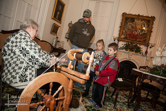 Rock County Historical Society 2012 Holiday Celebration at the Lincoln Tallman House in Janesville.
