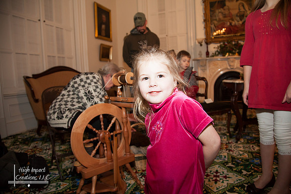 Rock County Historical Society 2012 Holiday Celebration at the Lincoln Tallman House in Janesville.