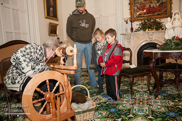 Rock County Historical Society 2012 Holiday Celebration at the Lincoln Tallman House in Janesville.