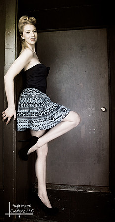 Janesville Pinup Photographer High Impact Creations LLC