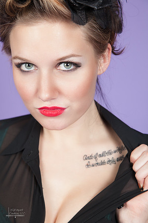 Janesville Pinup Photographer High Impact Creations LLC