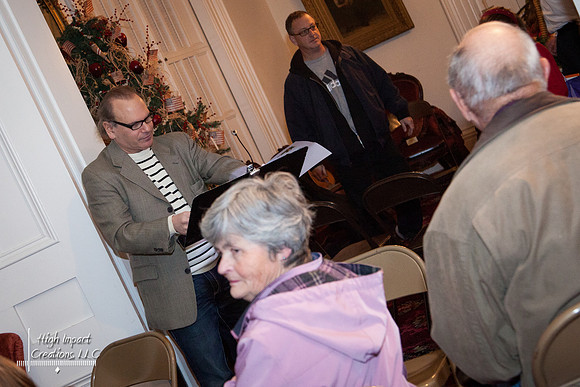 Rock County Historical Society 2012 Holiday Celebration at the Lincoln Tallman House in Janesville.