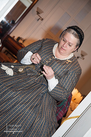 Rock County Historical Society 2012 Holiday Celebration at the Lincoln Tallman House in Janesville.