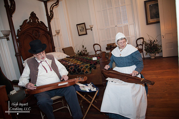 Rock County Historical Society 2012 Holiday Celebration at the Lincoln Tallman House in Janesville.