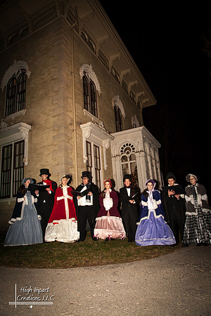 Rock County Historical Society 2012 Holiday Celebration at the Lincoln Tallman House in Janesville.