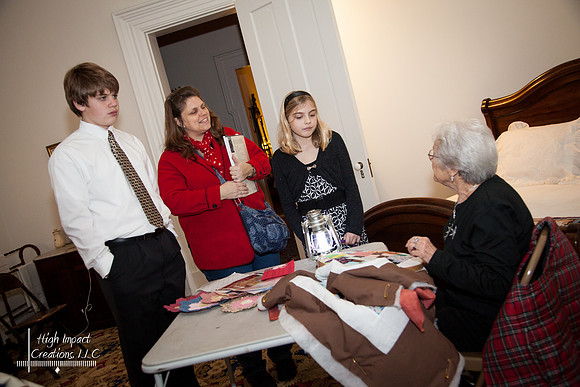 Rock County Historical Society 2012 Holiday Celebration at the Lincoln Tallman House in Janesville.