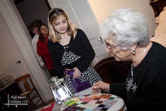 Rock County Historical Society 2012 Holiday Celebration at the Lincoln Tallman House in Janesville.